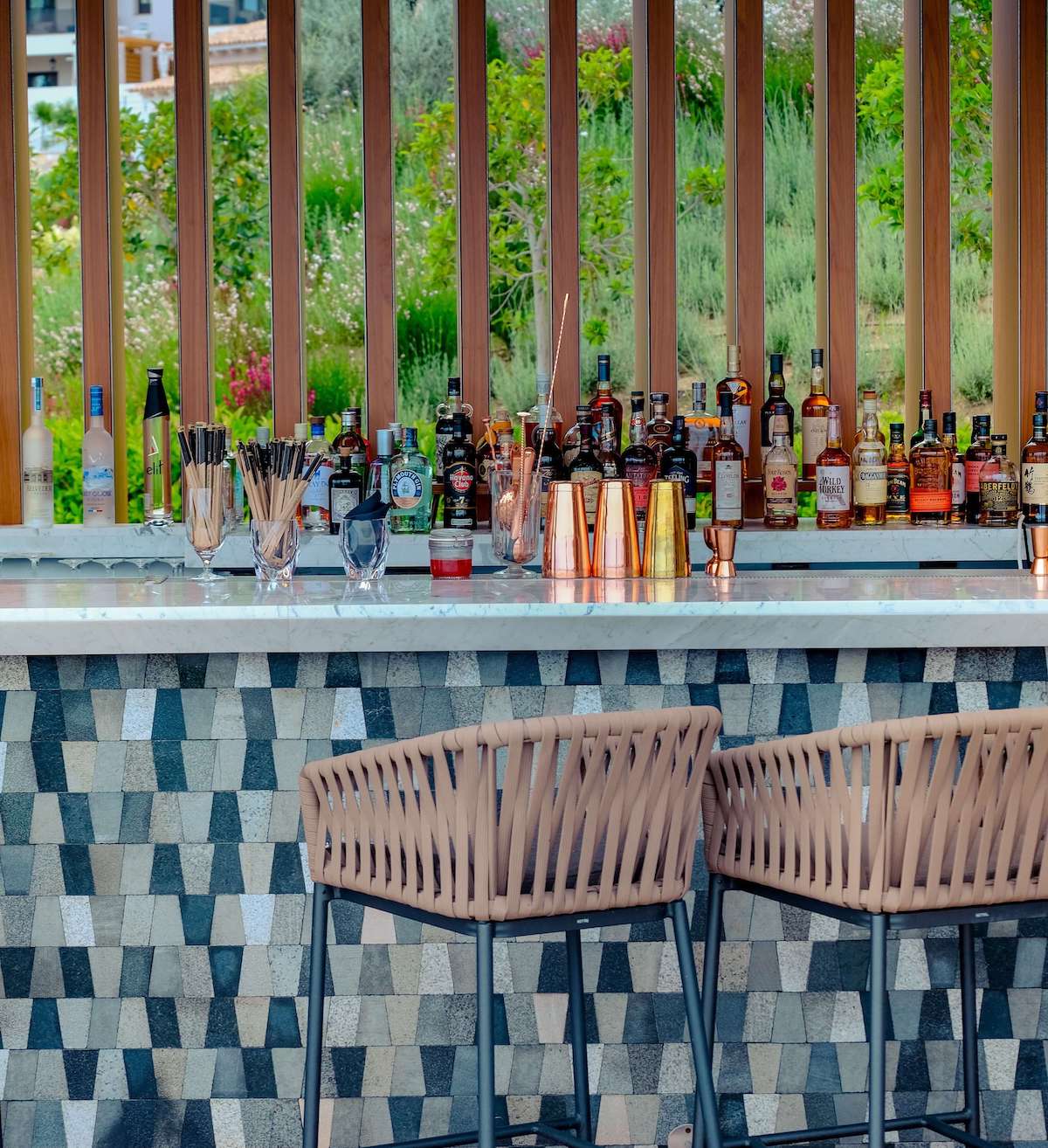 cafes with views in corfu